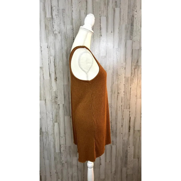 Free People FP Beach Women's‎ Small Endless Summer Brown Casual Sleeveless Top - Picture 4 of 6